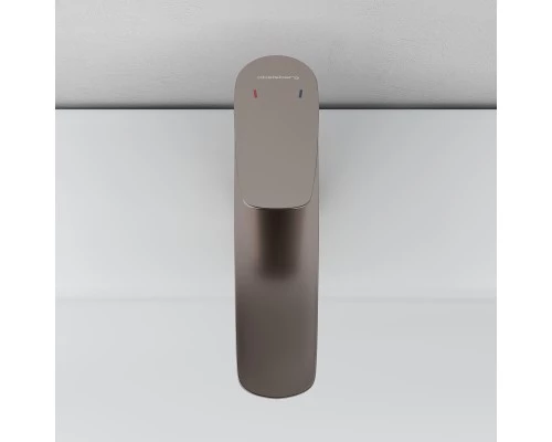 Смеситель д/раковины Abelsberg Perfecta INF60101BN, титан