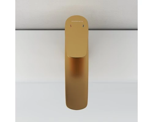 Смеситель д/раковины Abelsberg Perfecta INF60101BG, королевское золото