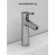 Смеситель д/раковины Abelsberg Solida AMF20090CH, глянцевый хром
