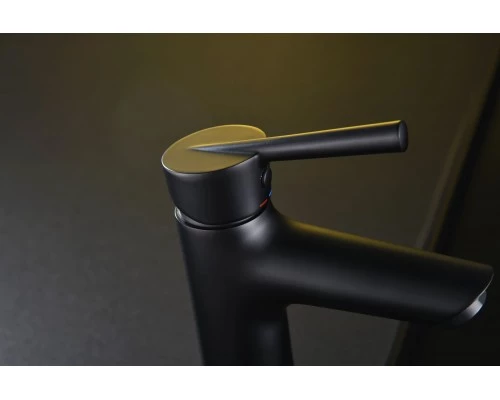 Смеситель д/раковины Abelsberg Solida AMF20090MB, вулканический черный