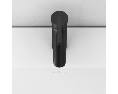 Смеситель д/раковины Abelsberg Solida AMF20090GM, космическая сталь