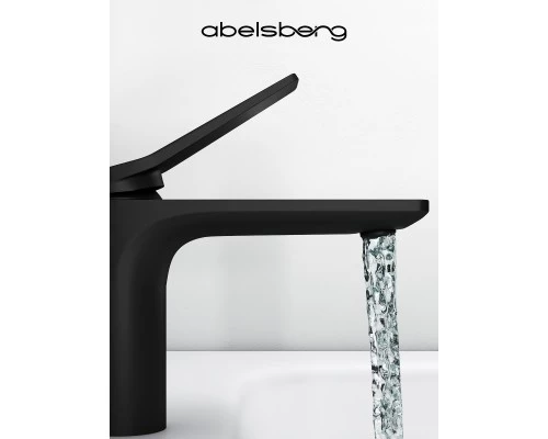 Смеситель д/раковины Abelsberg Intensa EGF23520MB, вулканический черный