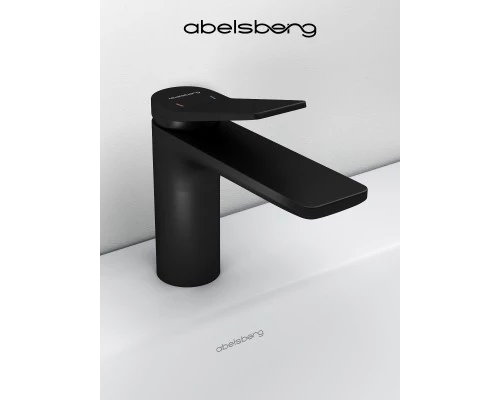 Смеситель д/раковины Abelsberg Intensa EGF23520MB, вулканический черный