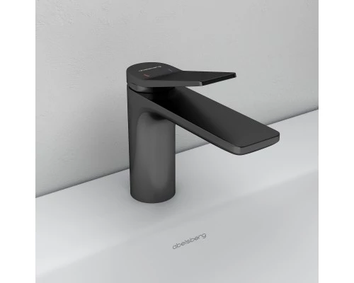 Смеситель д/раковины Abelsberg Intensa EGF23520GM, космическая сталь