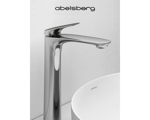 Смеситель д/раковины Abelsberg Perfecta INF60102CH высокий, глянцевый хром