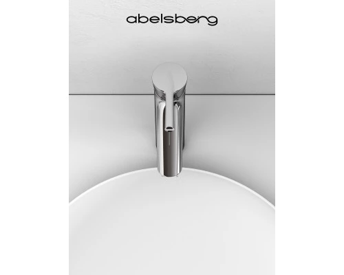 Смеситель д/раковины Abelsberg Solida AMF20091CH высокий, глянцевый хром