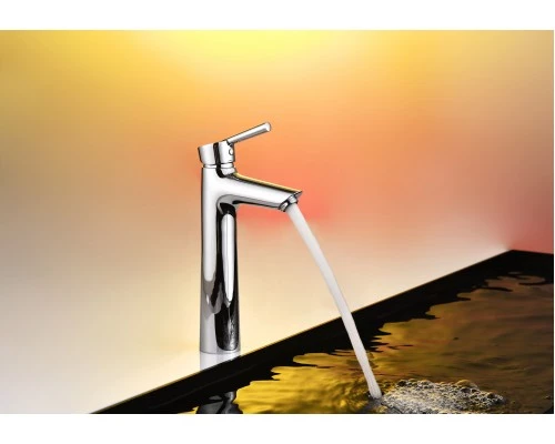 Смеситель д/раковины Abelsberg Solida AMF20091CH высокий, глянцевый хром