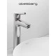 Смеситель д/раковины Abelsberg Solida AMF20091CH высокий, глянцевый хром