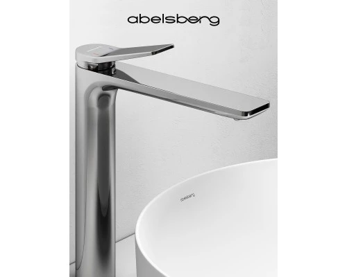 Смеситель д/раковины Abelsberg Intensa EGF23521CH высокий, глянцевый хром