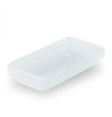 Мыльница Splendy Inspiration S стекло матовое сатинат 158x78x26 мм, IS402XS