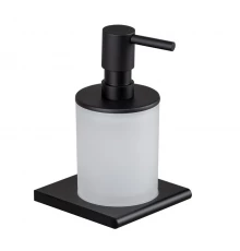 Дозатор для жидкого мыла Splendy Inspiration R, черный матовый, IR4041VSBM
