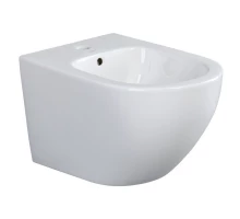 Биде Splendy Light подвесное белое с покрытием Crystal glaze, 370x525x320 мм, LI10852V1WG