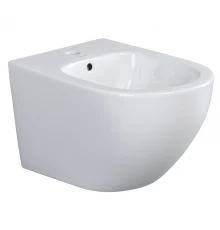 Биде Splendy Light подвесное белое с покрытием Crystal glaze, 370x525x320 мм, LI10852V1WG