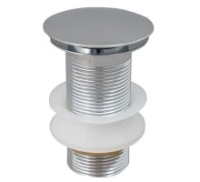 Донный клапан Splendy Click Clack, хром, 1 1/4", круглая крышка, AA3071NORMCR