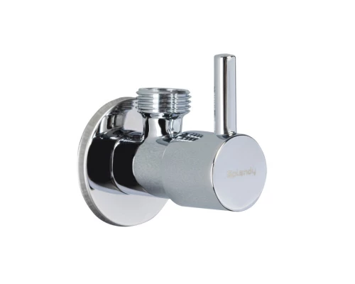 Вентиль запорный угловой Splendy 1/2", хром, AA206NACR