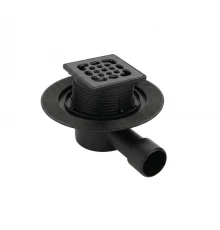 Трап Splendy Faith горизонтальный DN-50, черный матовый, FA304GKYBM