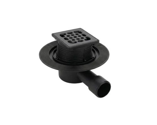 Трап Splendy Faith горизонтальный DN-50, черный матовый, FA304GKYBM