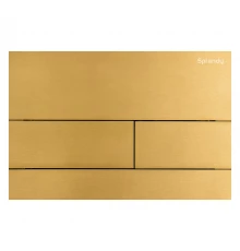 Клавиша смыва Splendy Stable Mood, золото матовое, SM302TMGM