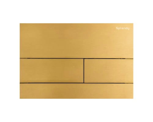Клавиша смыва Splendy Stable Mood, золото матовое, SM302TMGM