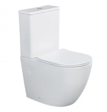 Унитаз Splendy Light напольный безободковый белый матовый, LI10163FYWMW