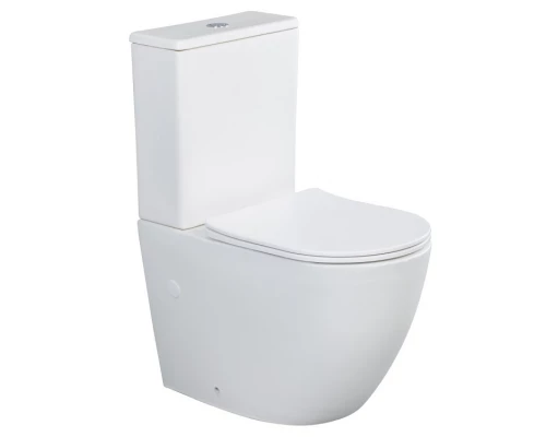 Унитаз Splendy Light напольный безободковый белый матовый, LI10163FYWMW