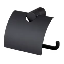 Бумагодержатель Splendy Passion с крышкой, черный матовый, PA4061SVBM