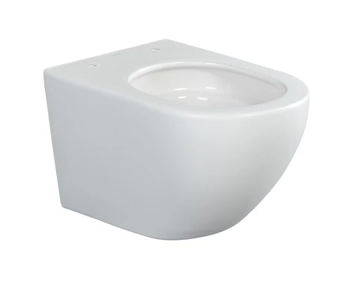 Унитаз подвесной Splendy Light, белый, безободковый, овальная чаша, LI10152VTNW