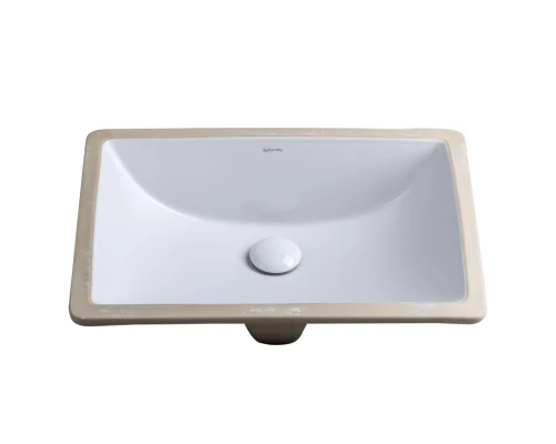 Раковина Splendy Emotion белая 530x390 мм встраиваемая снизу, EM10551D0YW