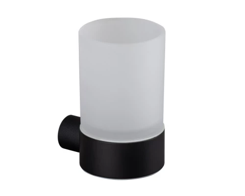 Стакан Splendy Passion, черный матовый, настенный, PA4031VSBM