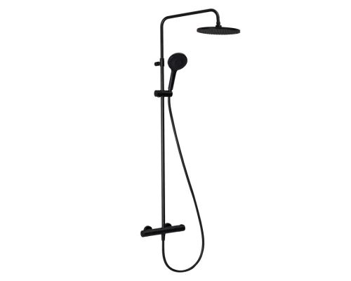 Душевая стойка Splendy Relax R, черный матовый, RR208XTR26R3BM
