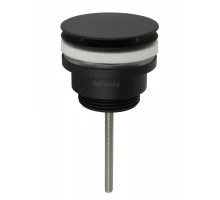 Донный клапан Splendy универсальный Click Clack, черный матовый, AA3071ORMBM