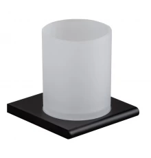 Стакан Splendy Inspiration R, черный матовый настенный, IR4031VSBM