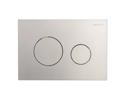 Клавиша смыва Splendy Stable Rest никель брашированный 220x5x150 мм, SR302TMNB