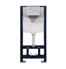 Инсталляция для унитаза Splendy Stable, 500x155x1100 мм, белая клавиша, ST3011TPRW