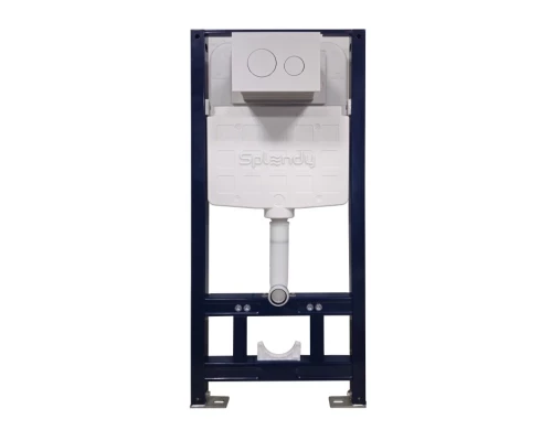 Инсталляция для унитаза Splendy Stable, 500x155x1100 мм, белая клавиша, ST3011TPRW