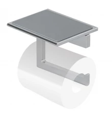 Бумагодержатель Splendy Inspiration R с полочкой, хром, IR4063SVCR