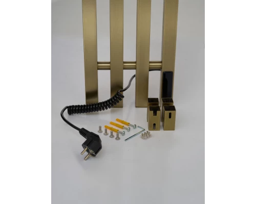 Полотенцесушитель электрический ES.M Tower SQ-04120180MG матовое золото