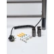 Полотенцесушитель электрический ES.M Bohemia Round R-067040GM графит