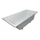 Ванна из литьевого мрамора ES.M Melan 170 х75 см  ESM8817005 white