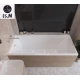 Ванна из литьевого мрамора ES.M Melan 170 х75 см  ESM8817005 white