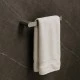 Полотенцедержатель Knotlor TH102GM, оружейная сталь