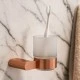Стакан для ванной комнаты Knotlor SC102RB, бронза