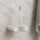 Стакан для ванной комнаты Knotlor SC102WY, белый