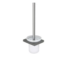 Ершик для унитаза Knotlor TB101GM, оружейная сталь
