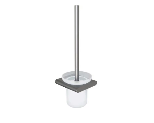 Ершик для унитаза Knotlor TB101GM, оружейная сталь