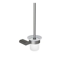 Ершик для унитаза Knotlor TB102GM, оружейная сталь