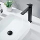 Донный клапан для раковины с переливом Knotlor BM9011BL, черный