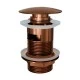 Донный клапан для раковины с переливом Knotlor BM9011RB, бронза