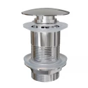 Донный клапан для раковины без перелива Knotlor BM9010C, хром