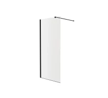 Душевая перегородка Knotlor WI090CG0BL 90х200, черный